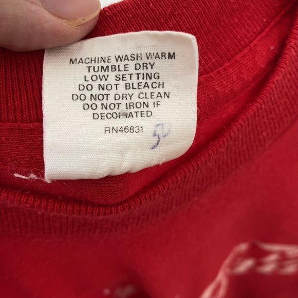 VTG Coca Cola Single Stitch Graphic Tee, L - Picture 8 of 8